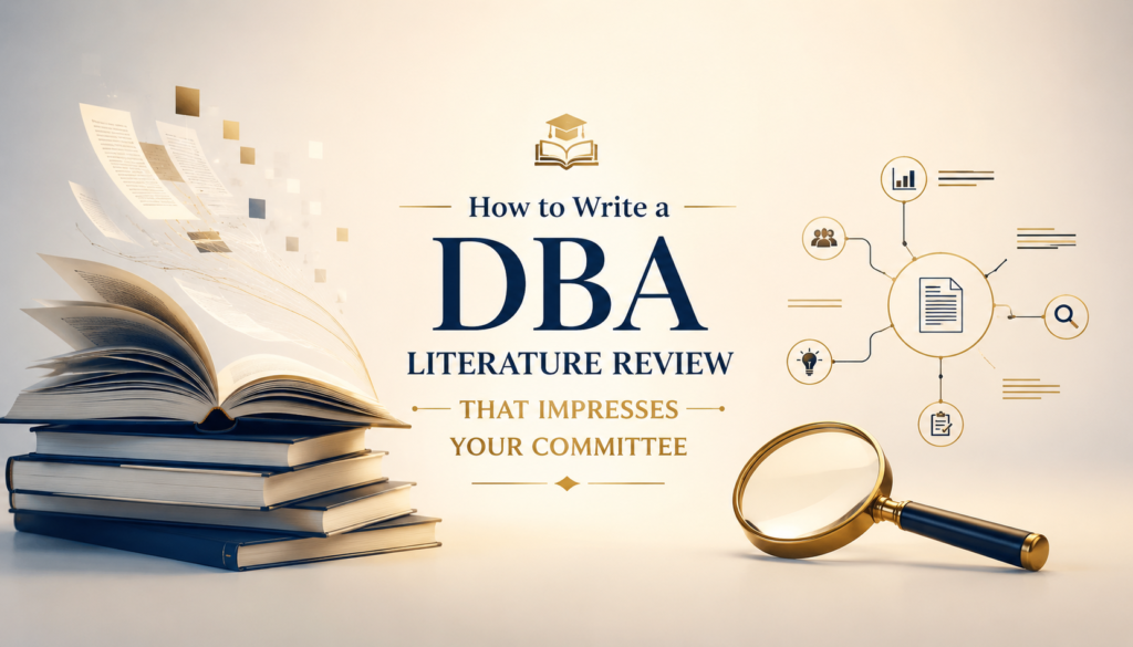 DBA Literature Review 101: How to Write One Your Committee Approves DBA Literature Review 101: How to Write One Your Committee Approves