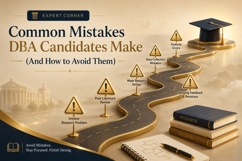 Common DBA Mistakes That Delay Graduation (And How to Fix Them)